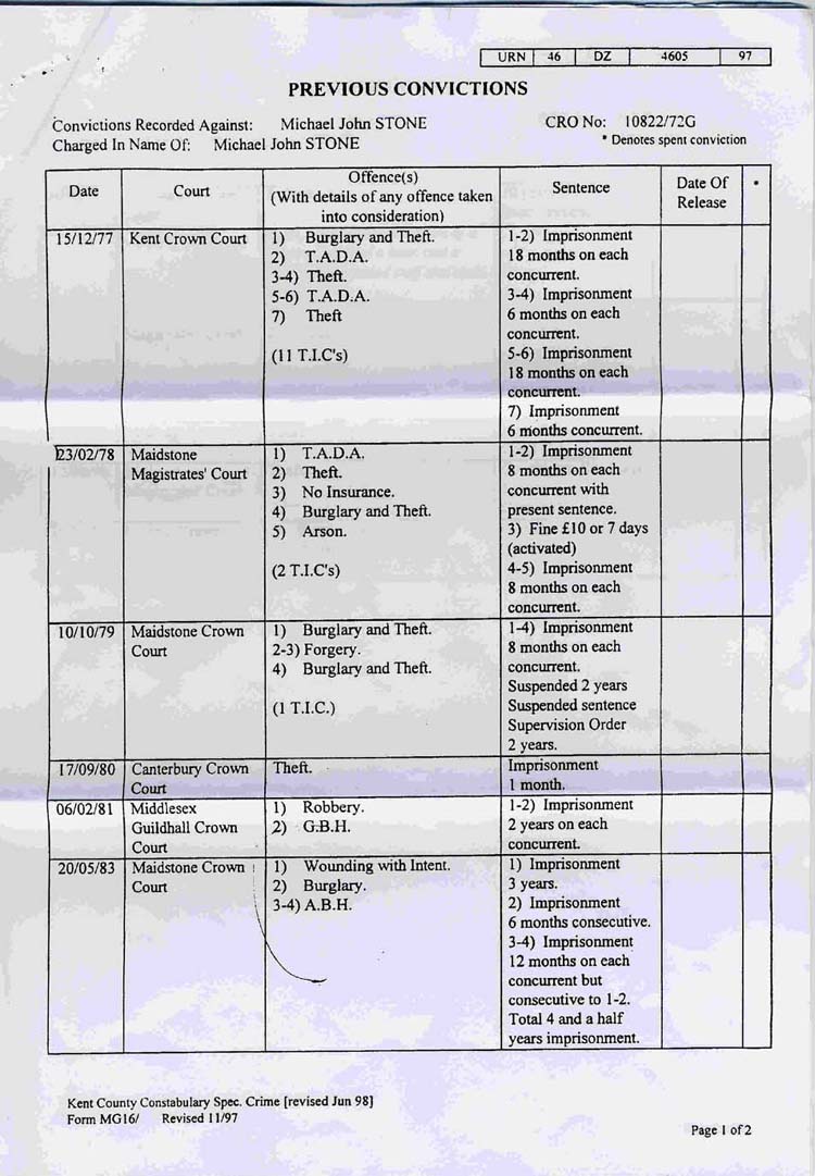 MICHAEL STONE’S CRIMINAL RECORD – page 2