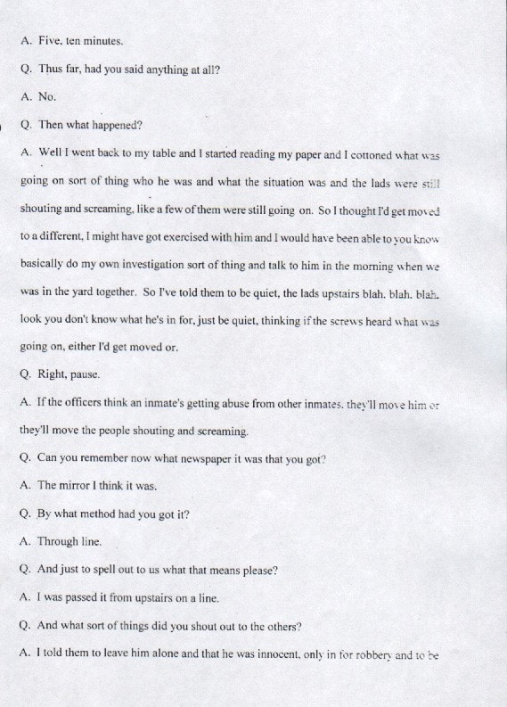 EVIDENCE OF DAMIAN DALEY - SECOND TRIAL - 12