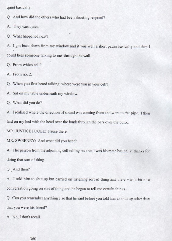 EVIDENCE OF DAMIAN DALEY - SECOND TRIAL - 13
