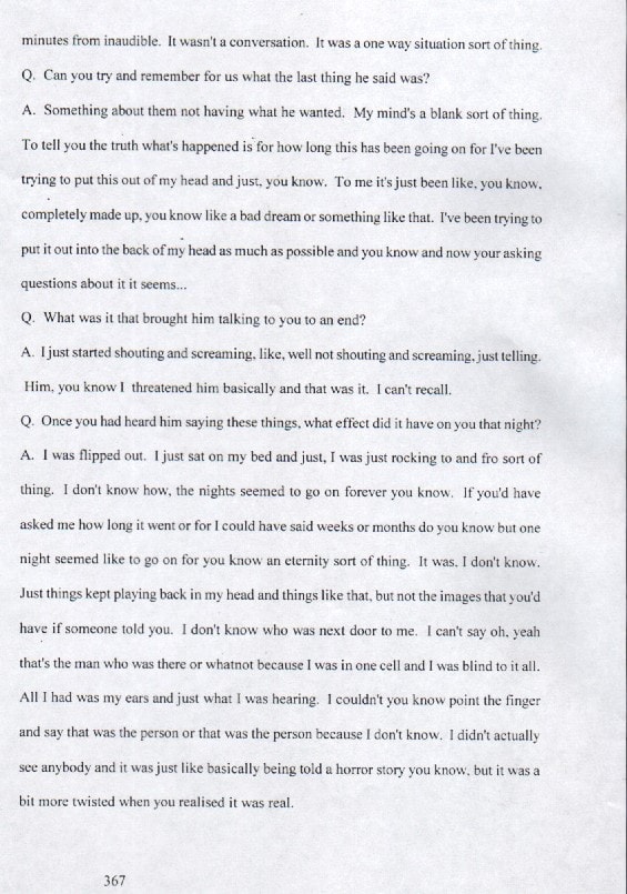 EVIDENCE OF DAMIAN DALEY - SECOND TRIAL - 20