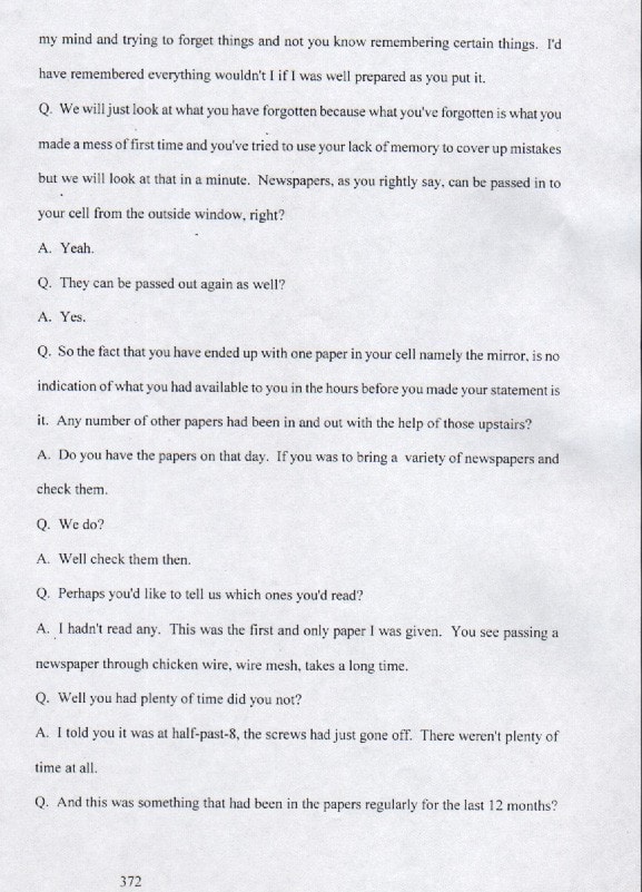 EVIDENCE OF DAMIAN DALEY - SECOND TRIAL - 25