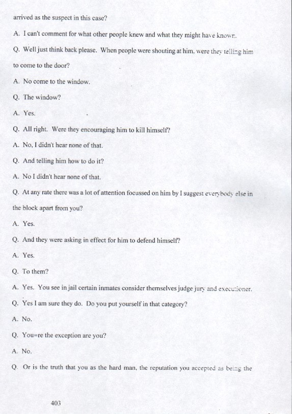 EVIDENCE OF DAMIAN DALEY - SECOND TRIAL - 57