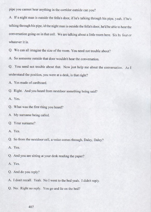 EVIDENCE OF DAMIAN DALEY - SECOND TRIAL - 61