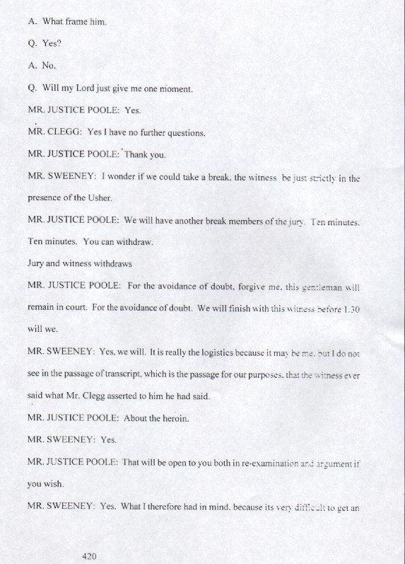 EVIDENCE OF DAMIAN DALEY - SECOND TRIAL - 74