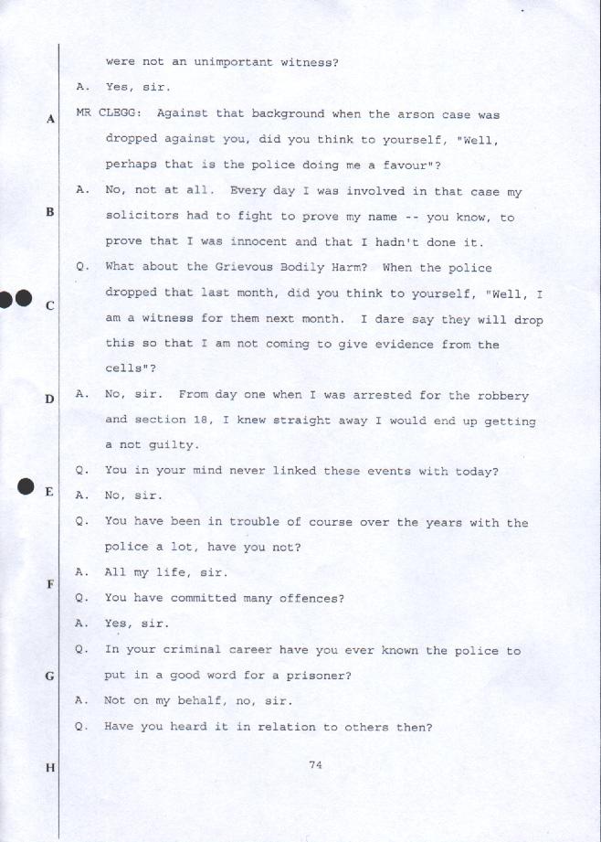 EVIDENCE OF DAMIAN DALEY - FIRST TRIAL - 32