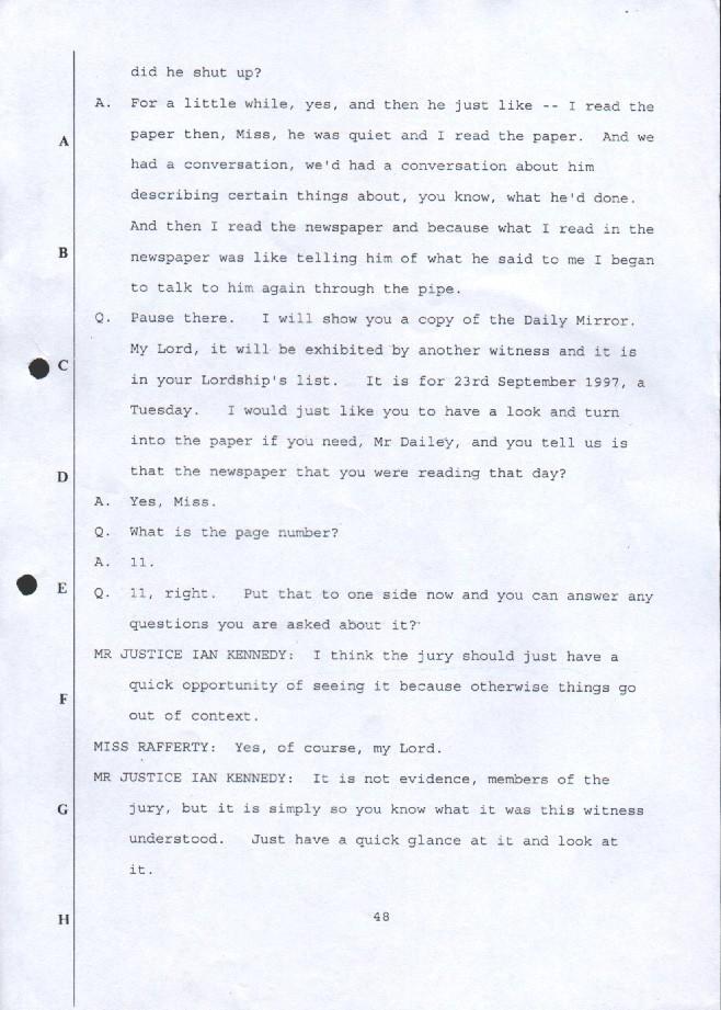 EVIDENCE OF DAMIAN DALEY - FIRST TRIAL - 7